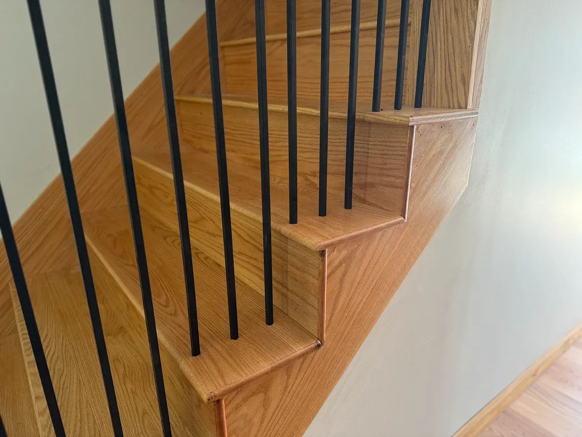 Wood Staircase Installation Ajax